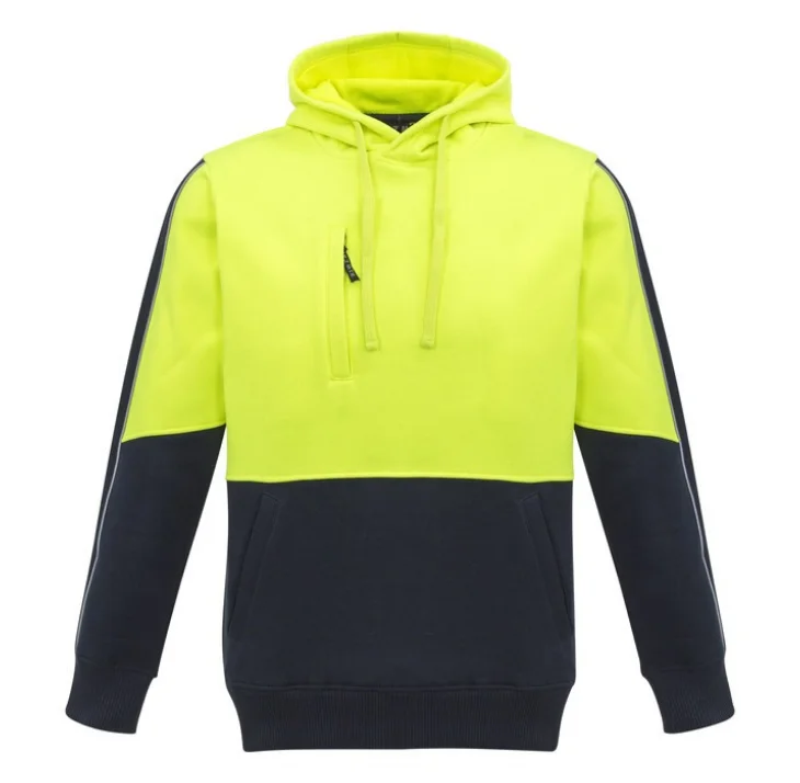 Unisex Hi Vis Pullover Hoodie