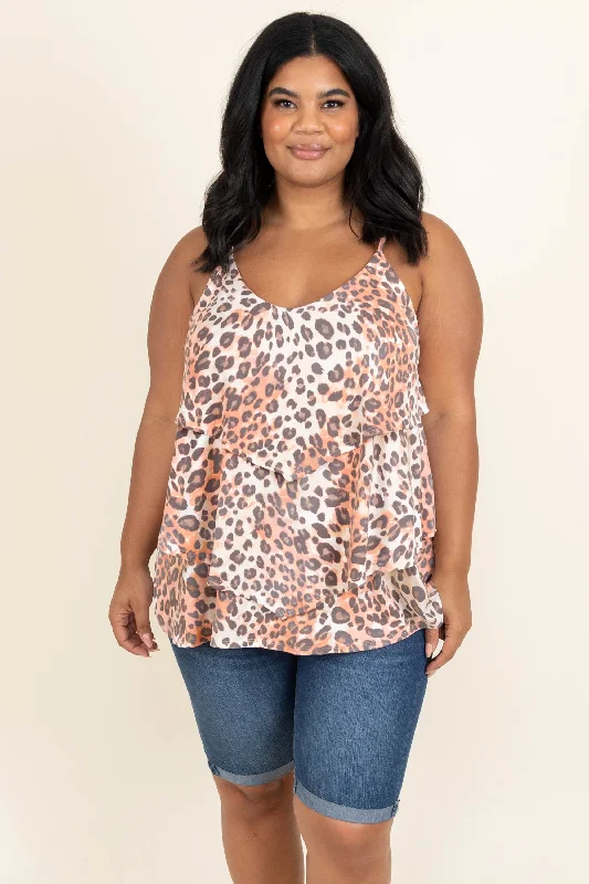 Queen Fever Top, Coral