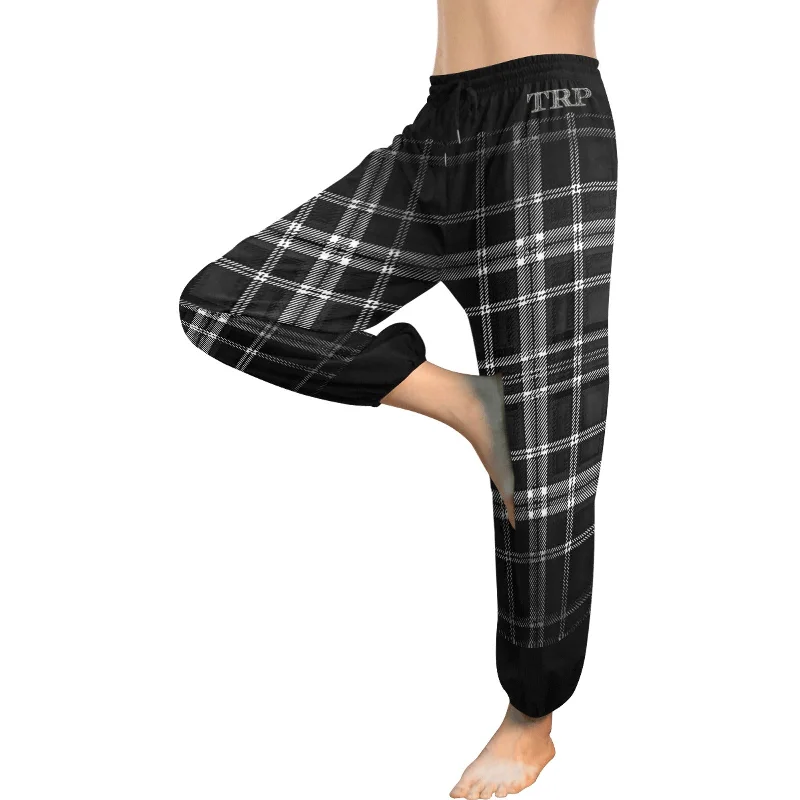 TRP Twisted Patterns 06: Digital Plaid 01-06B Ladies Designer Harem Pants