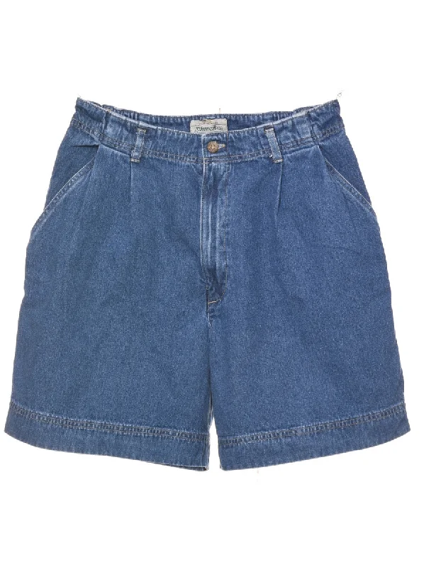 Dark Wash Denim Shorts - W26 L6