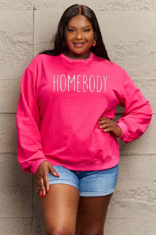 BerryBetty - Simply Love Full Size HOMEBODY Graphic Sweatshirt