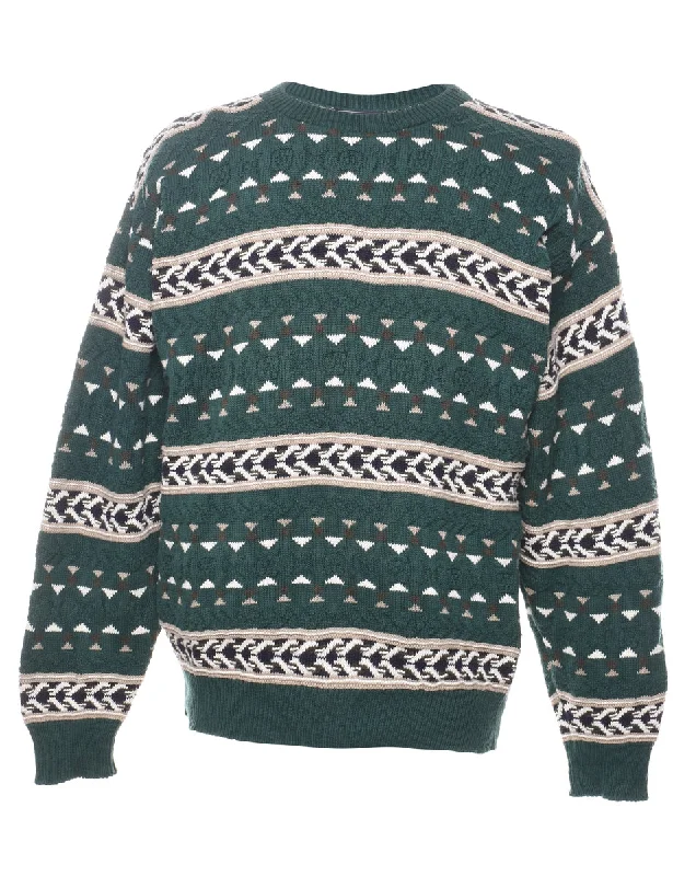 Dark Green Jumper - M