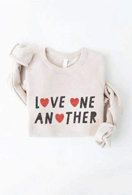 Love One Another Graphic Sweatshirt