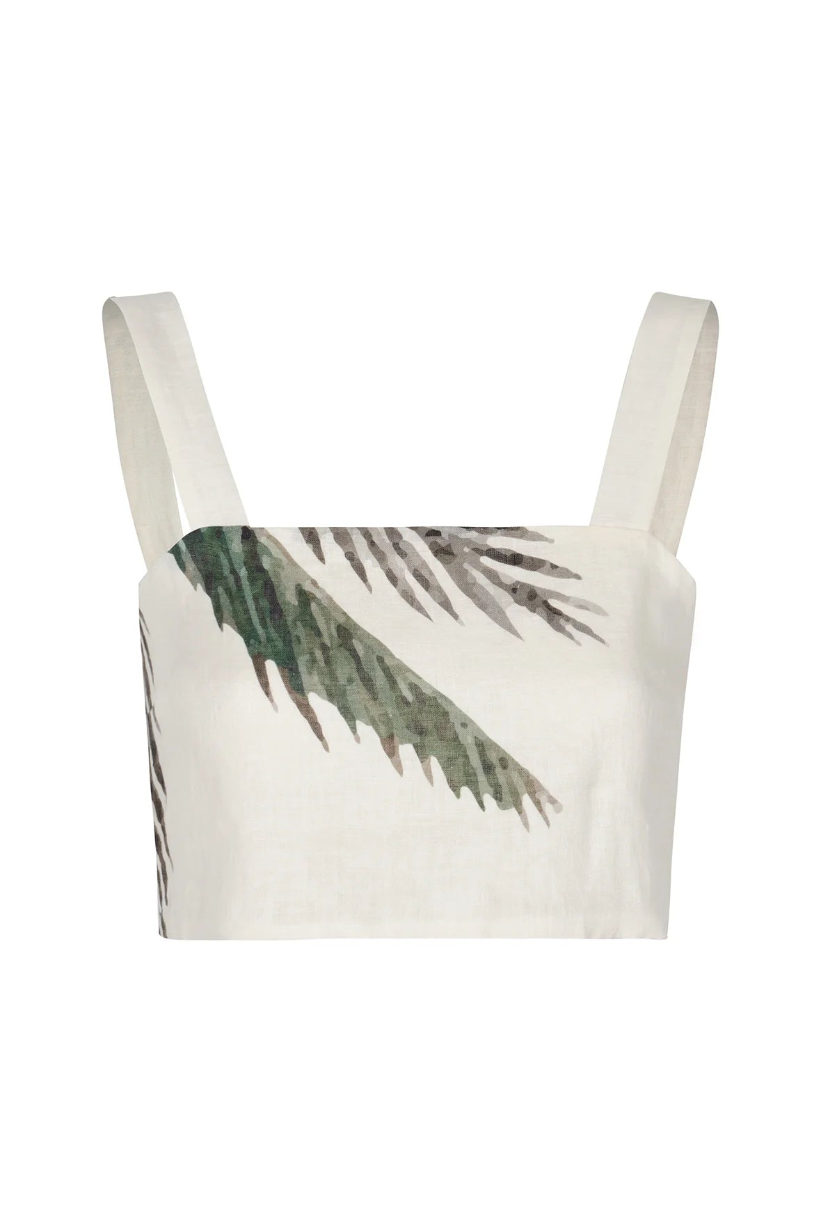 Guainia Linen Top Ivory Palms