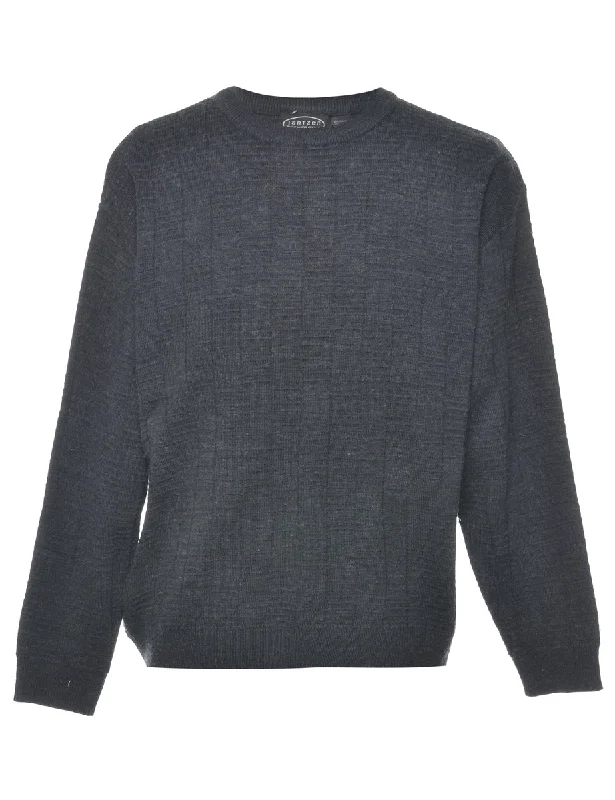 Dark Grey Jumper - M