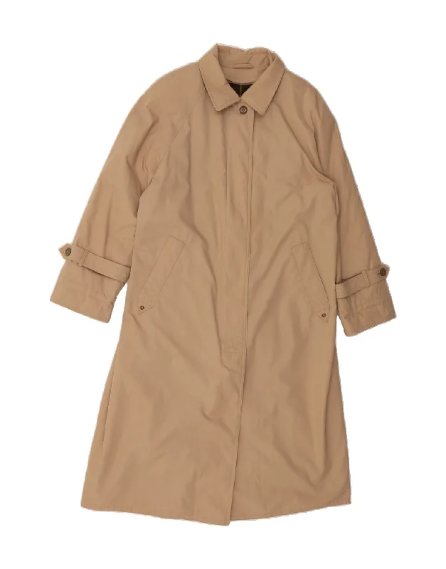 ST. BERNARD Womens Trench Coat UK 16 Large Beige Acrylic