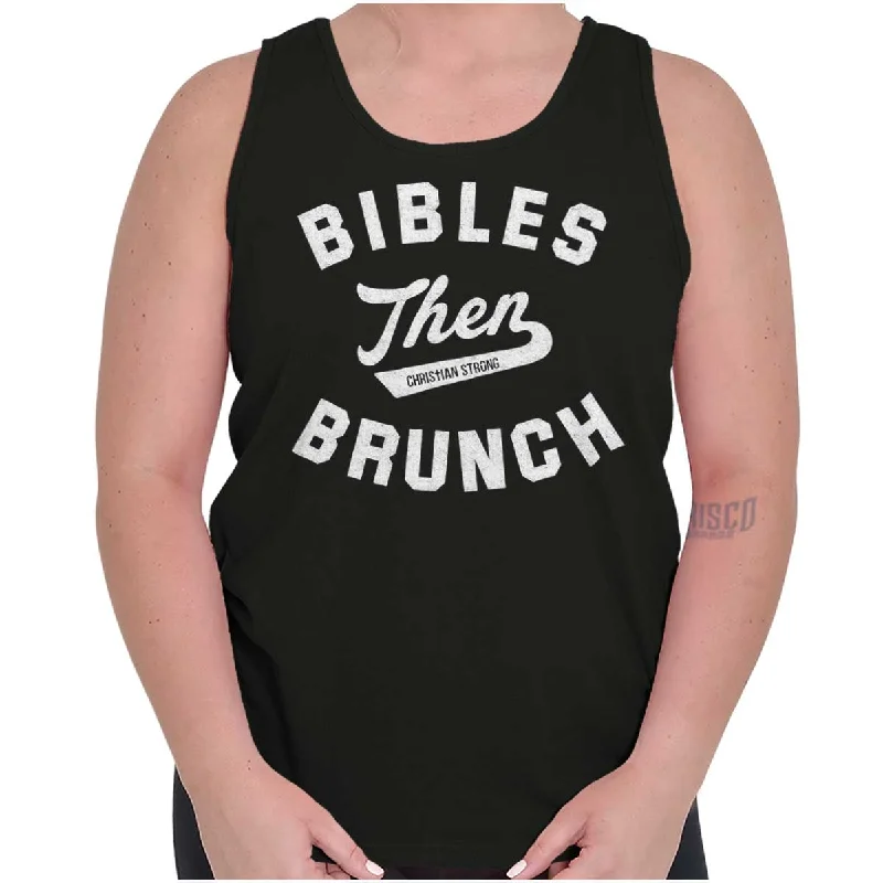 Bibles Then Brunch Tank Top