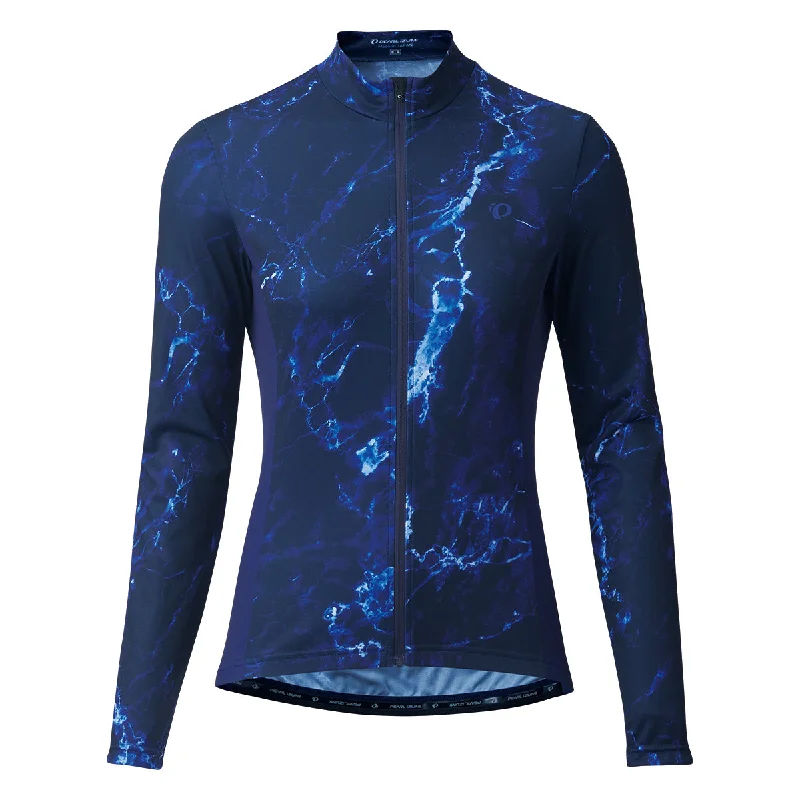 Pearl Izumi Women's UV Print Long Sleeve Jersey - Abyss ( W718-BL-11 )