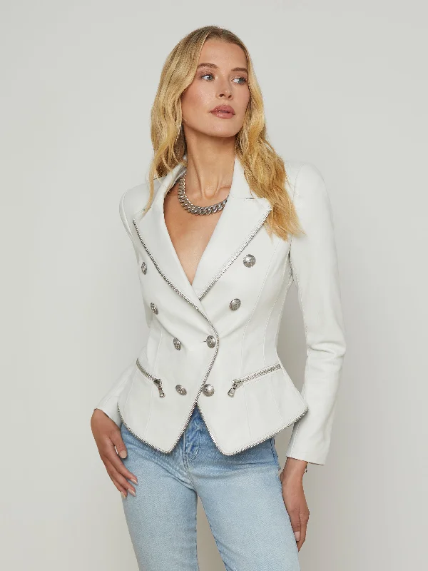 Ottilie Leather Blazer