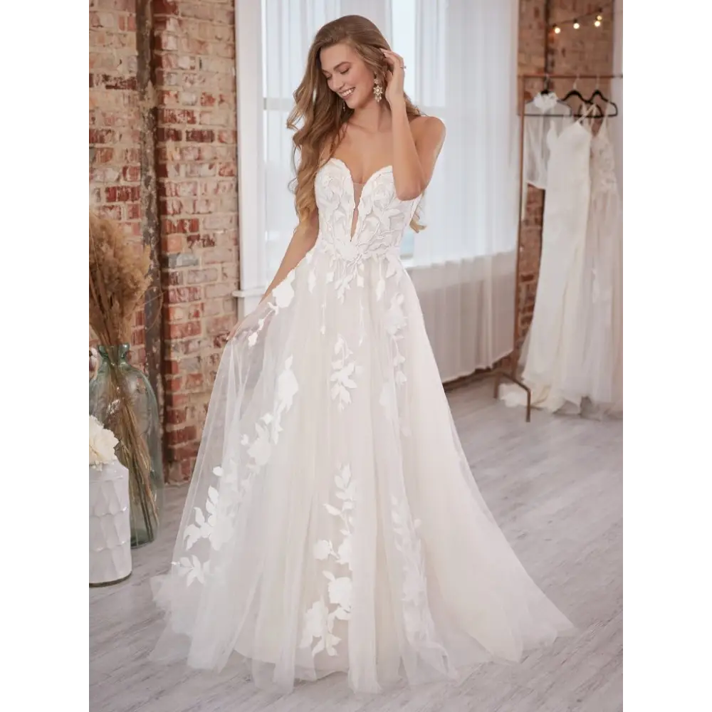 All Ivory (gown with Ivory Illusion)