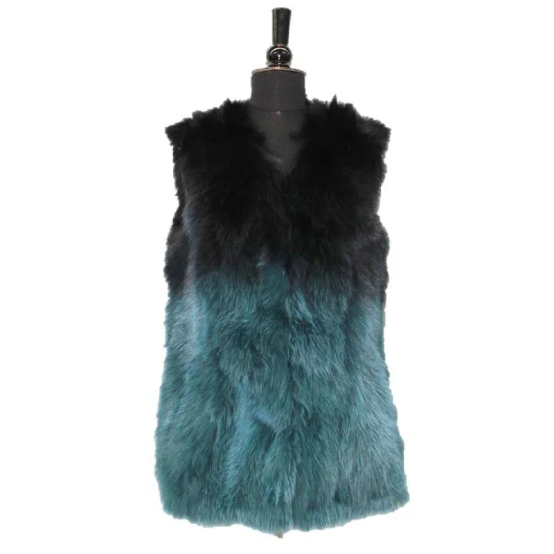 Ombre Fur Vest