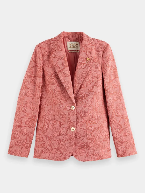 Jacquard blazer