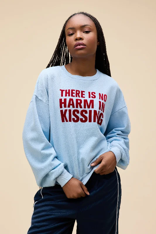 No Harm In Kissing Crew Sweatshirt