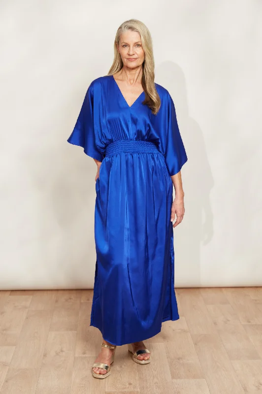 Elysian Maxi Dress - Cobalt