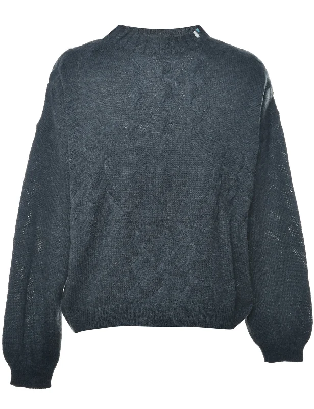 Dark Grey Jumper - M